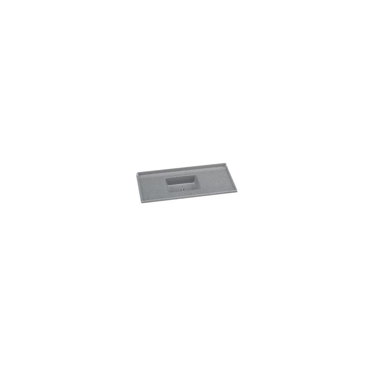 Pia de Cozinha Rorato Standard Granitada 120x55 Preta