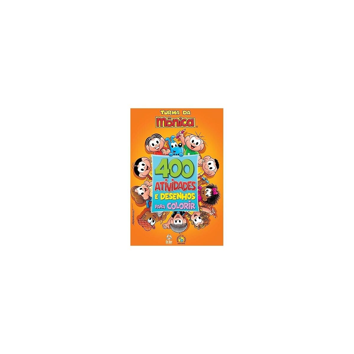 Livro de Atividades e Colorir Turma da Mônica - 400 Páginas