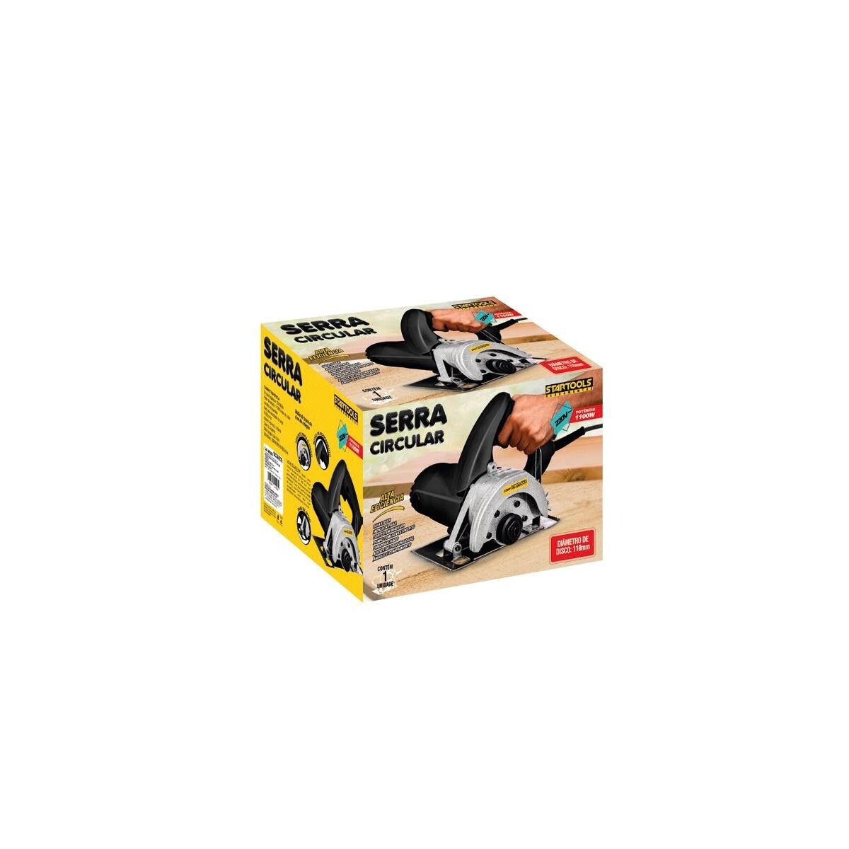 Serra Circular Startools 1100w 220v para Cortes Precisos