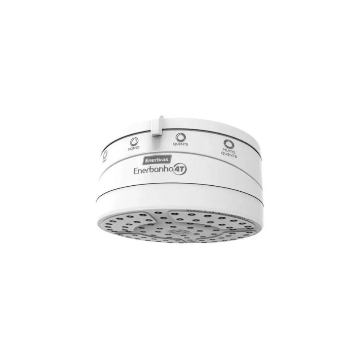 Chuveiro Elétrico Fixo Enerbras 4t Azul 6800w Branco