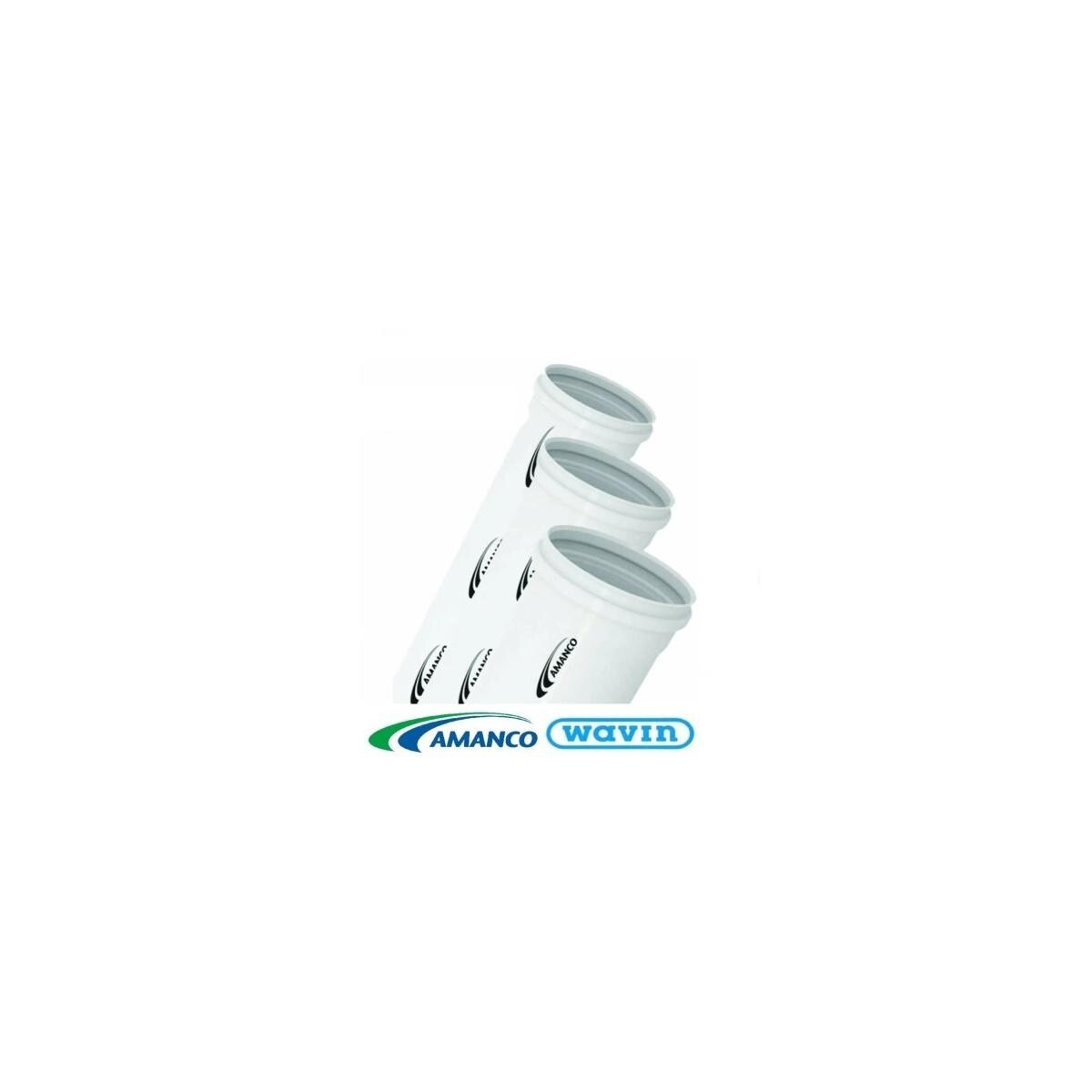 Tubo Esgoto Pvc 150mm Amanco Barra 6m Série Normal