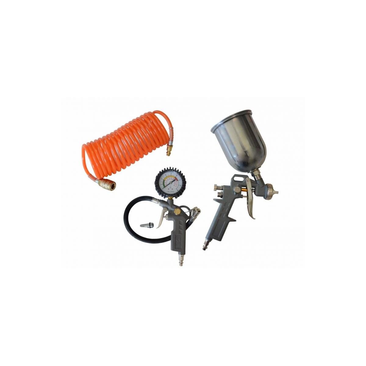 Kit Acessórios Compressor Motomil 4 Peças Profissional Engate Rápido