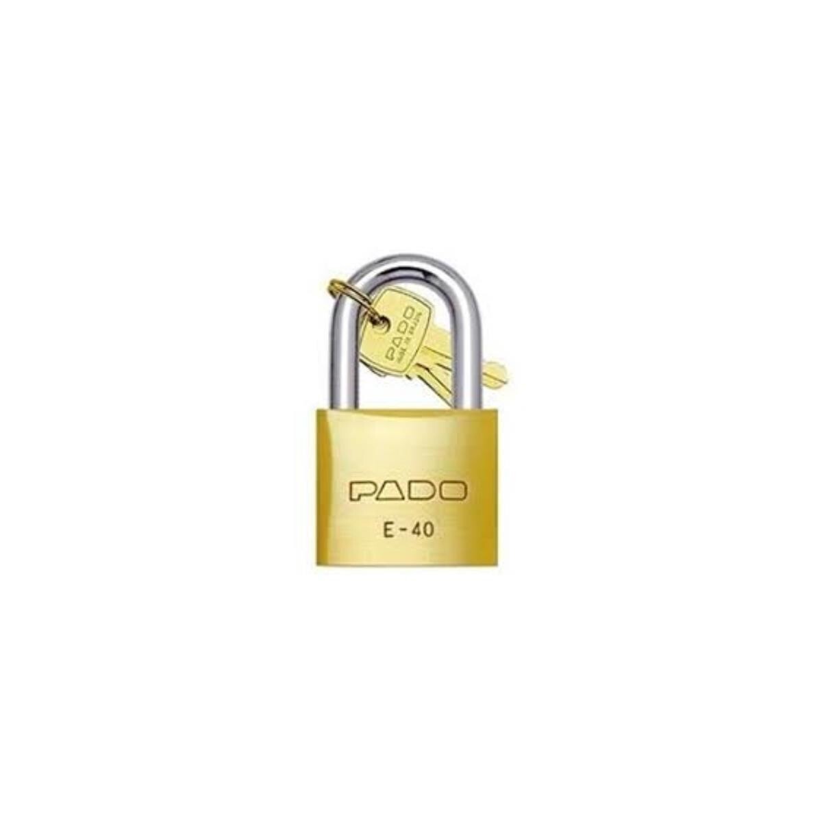Cadeado Pado 40mm Latão Maciço