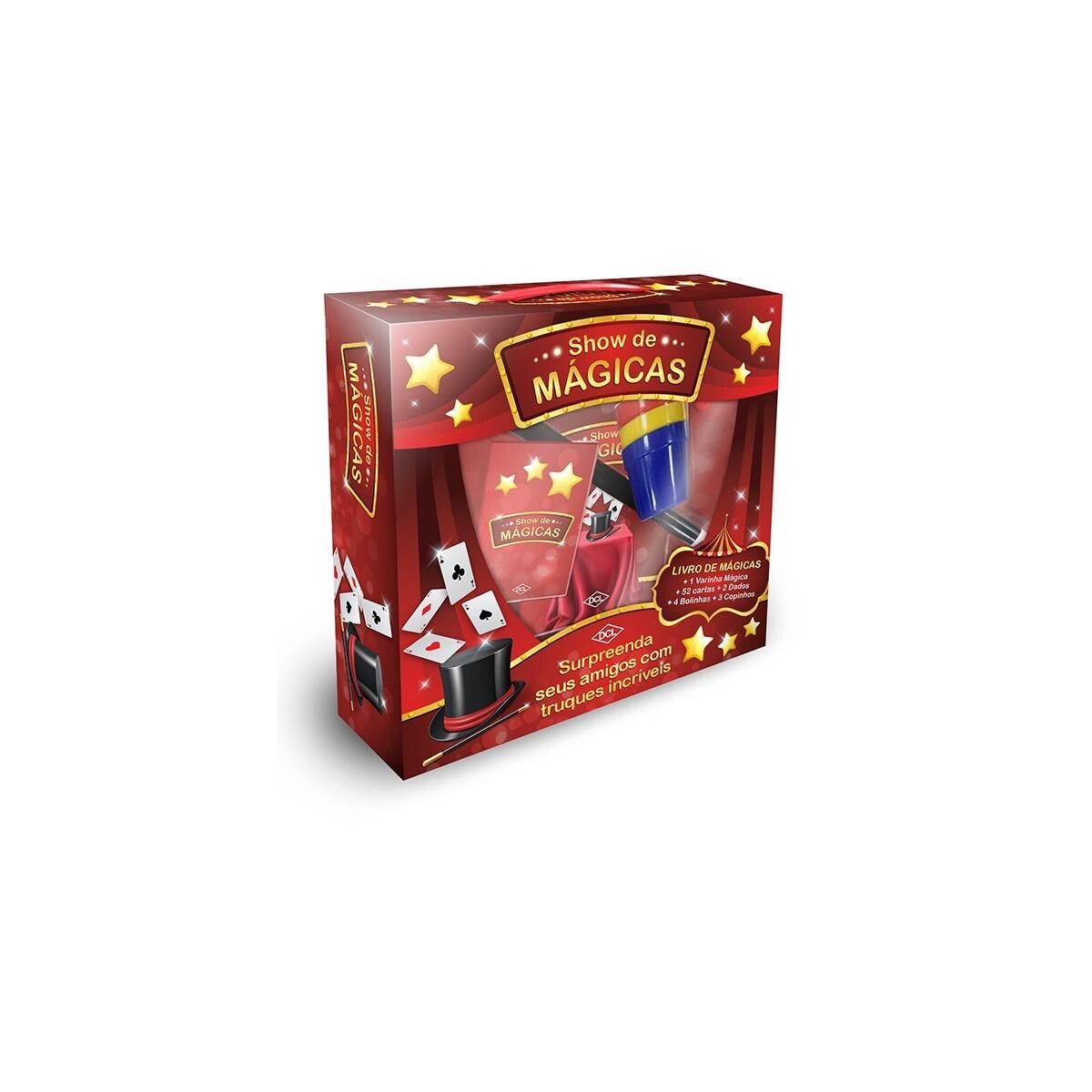 Kit Mágicas Infantil Dcl Show de Mágicas Completo - Editora Dcl