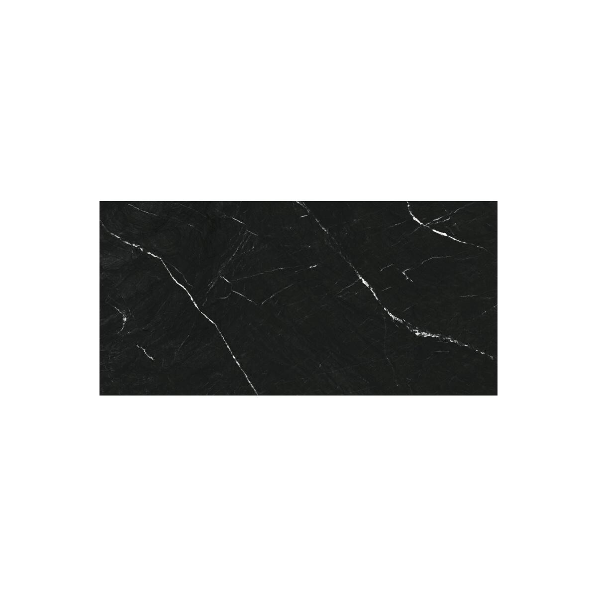 Piso Angelgres 58x120 Nero Bianco Polido Retificado