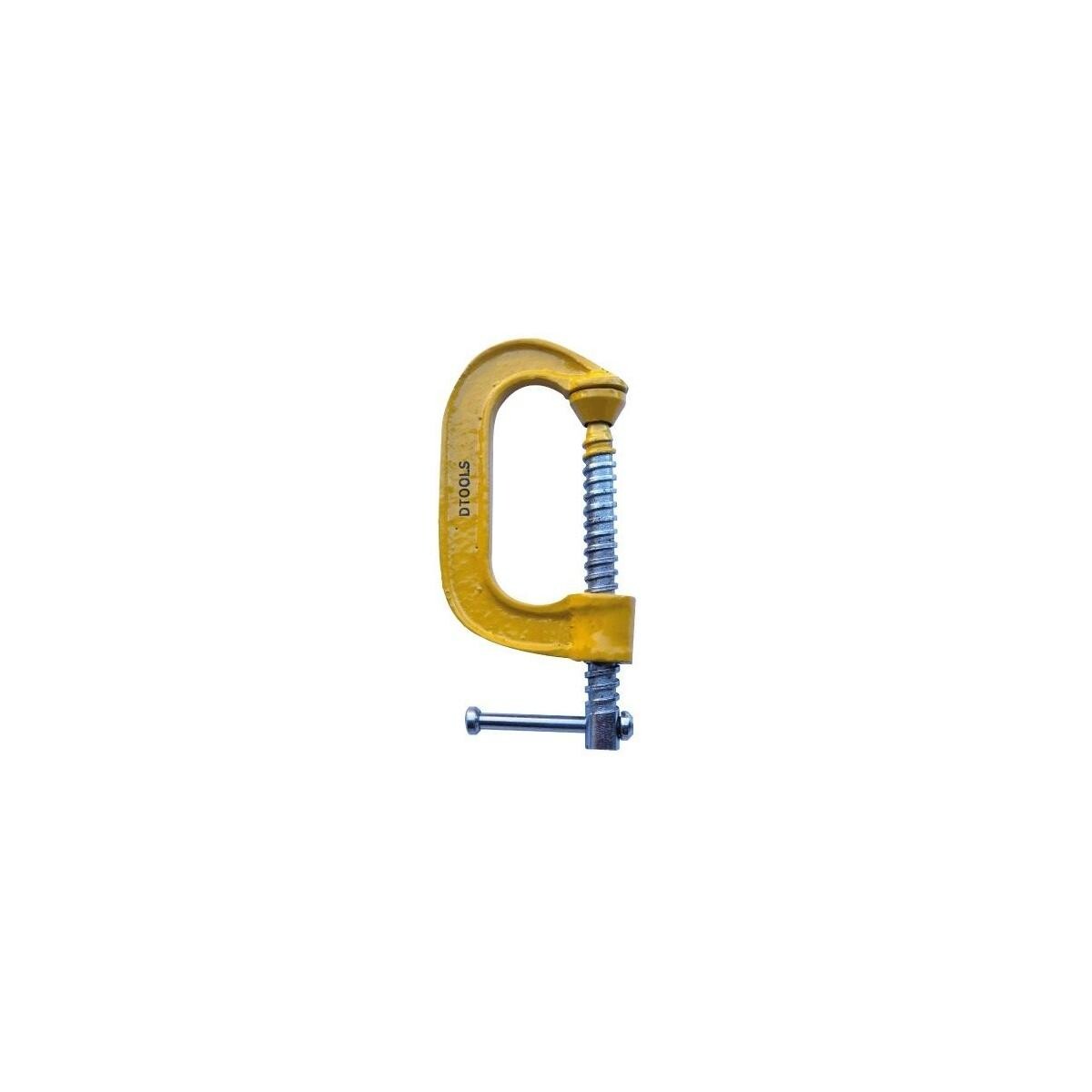 Grampo Tipo C Dtools 19991 6 Polegadas