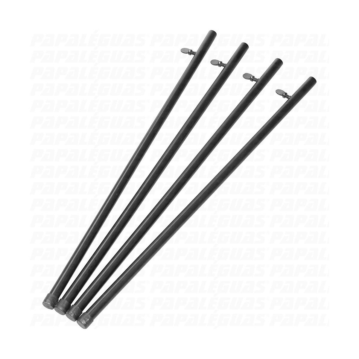 Pé para Fogão Papaleguas 60cm Preto - Durabilidade e Instalação Fácil