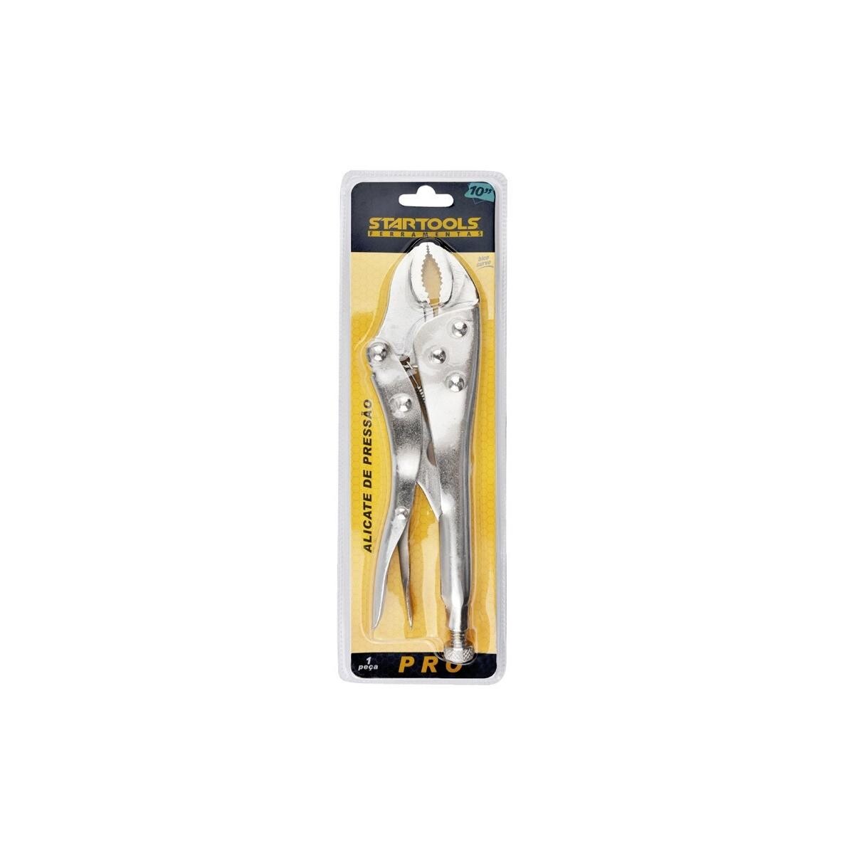 Alicate de Pressão Curvo 10 Polegadas Startools - Ferramenta Profissional