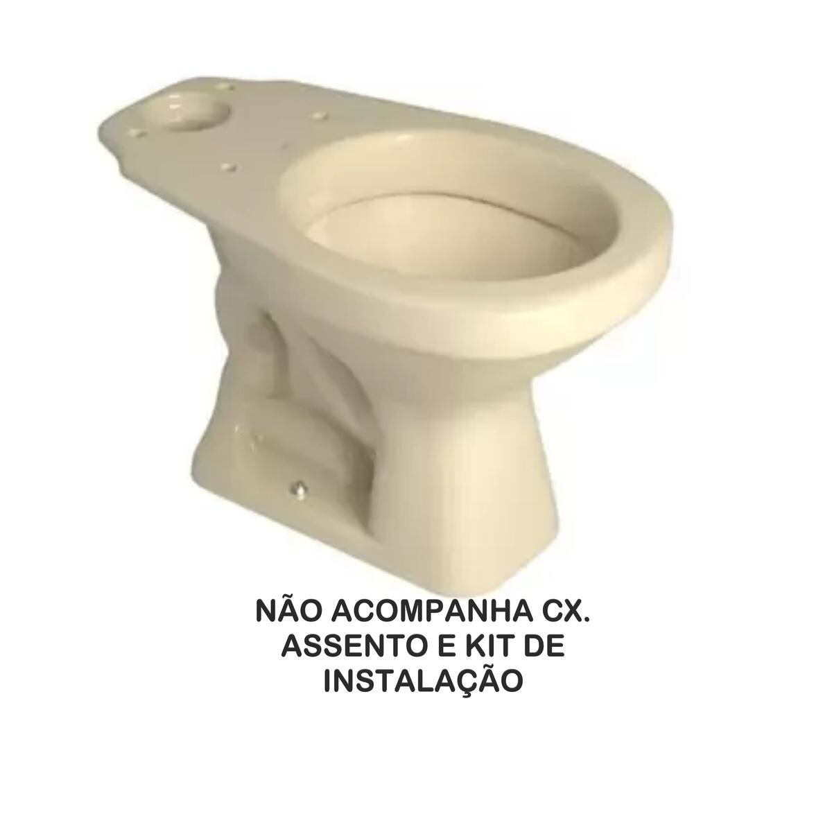 Bacia Deca Aspen para Caixa Acoplada Creme
