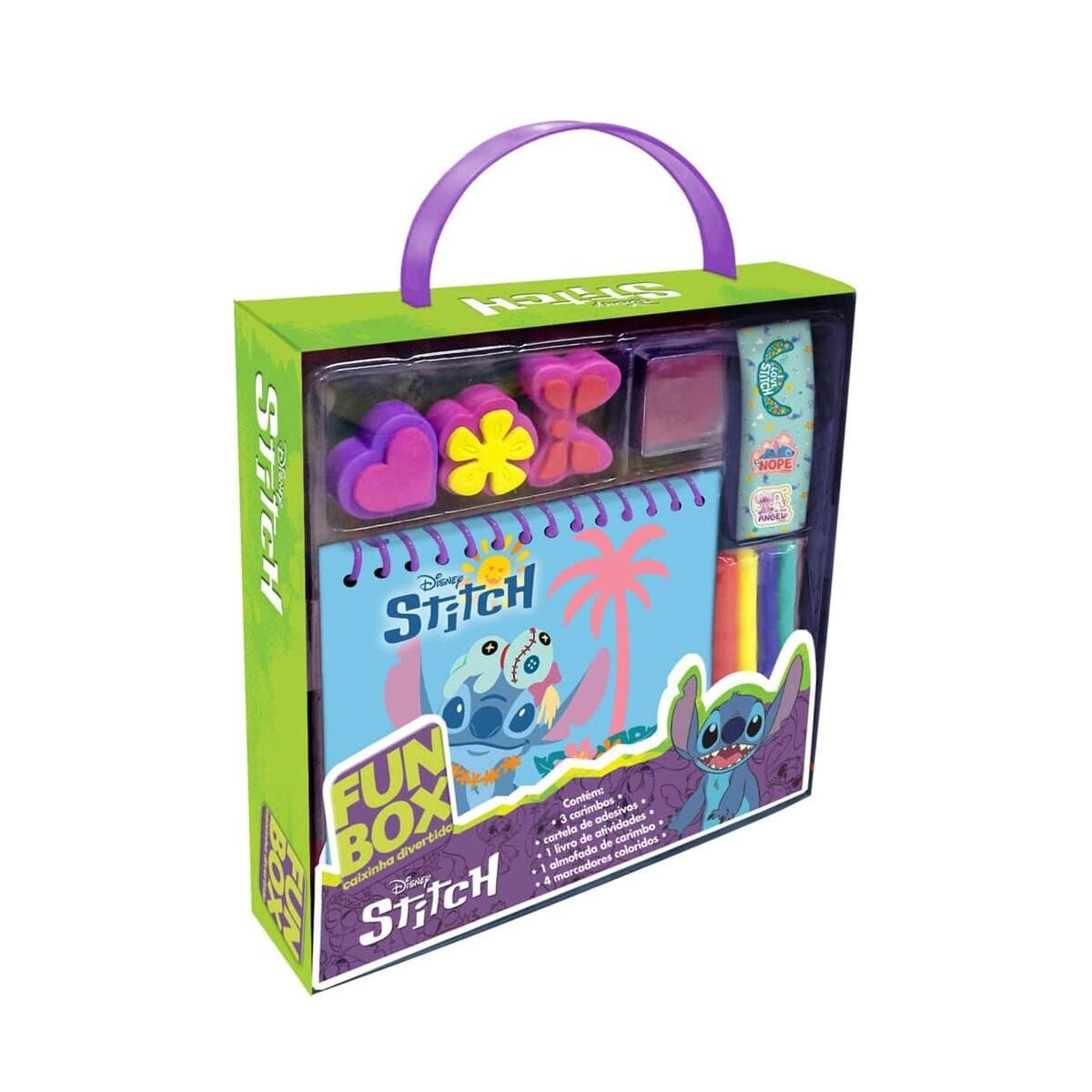 Caixa de Componentes Disney Stitch Dcl - Kit Fun Box Educativo