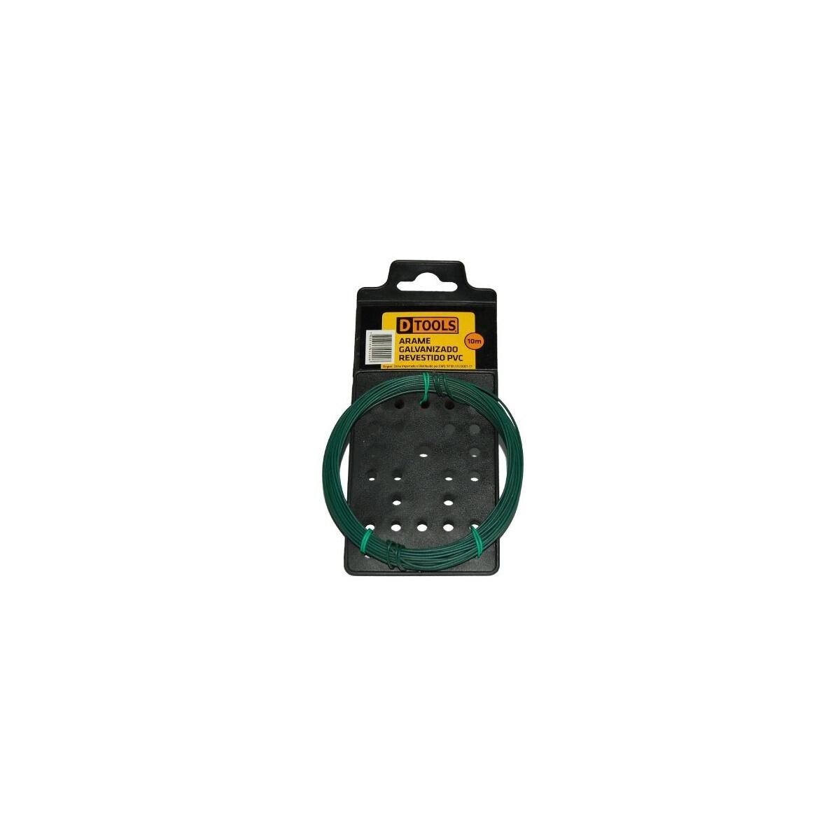 Arame Galvanizado Pvc Dtools 10 Metros - Alta Durabilidade e Proteção
