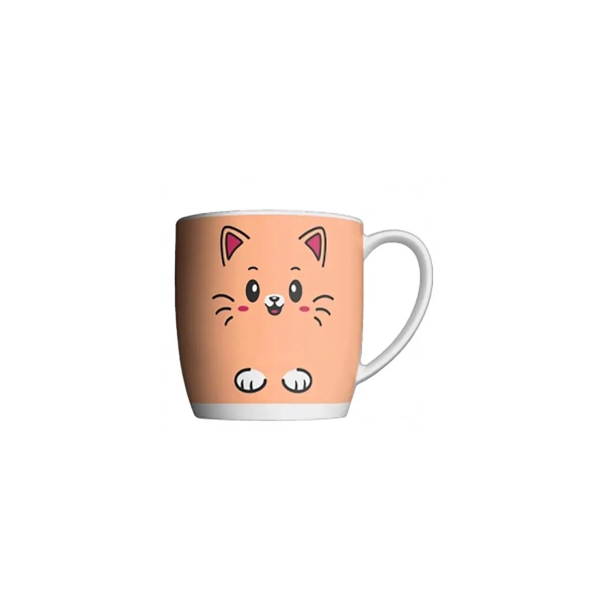 Caneca Pet em Porcelana 360ml Allmix - Xícara Tema Bichinhos