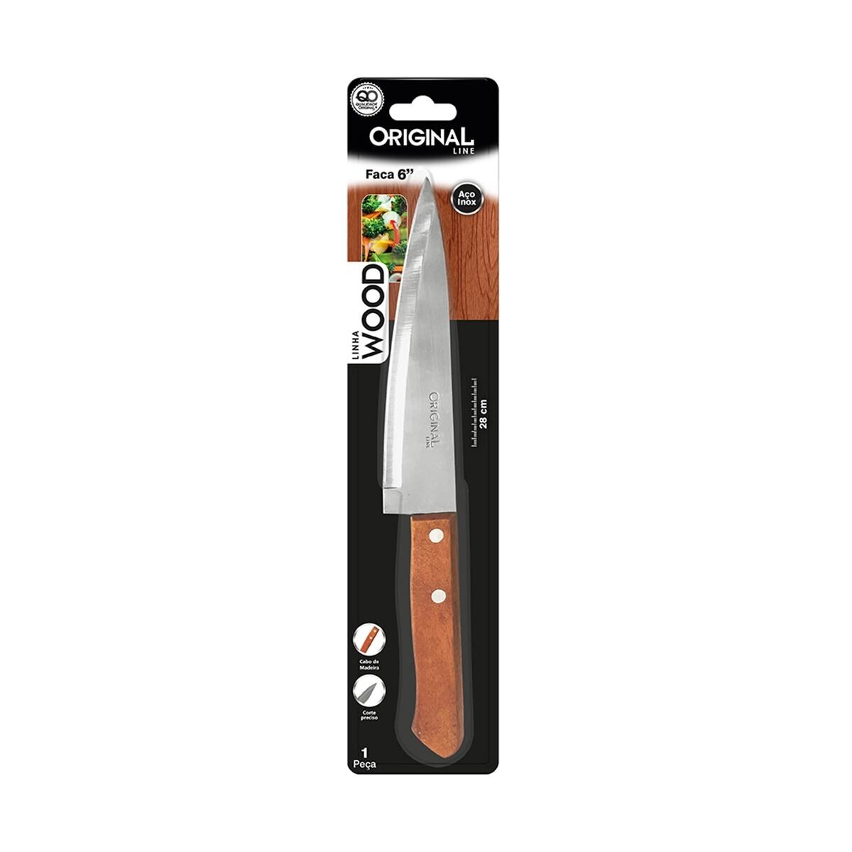 Faca para Madeira Ferramentas Pro Wood 6 Lâmina 6 Polegadas