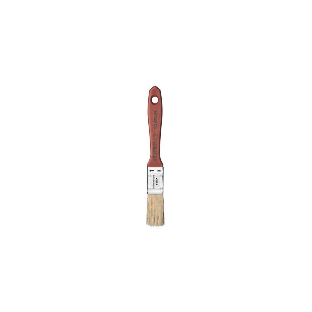 Pincel Fibra Natural para Stain e Verniz 3/4" - Atlas