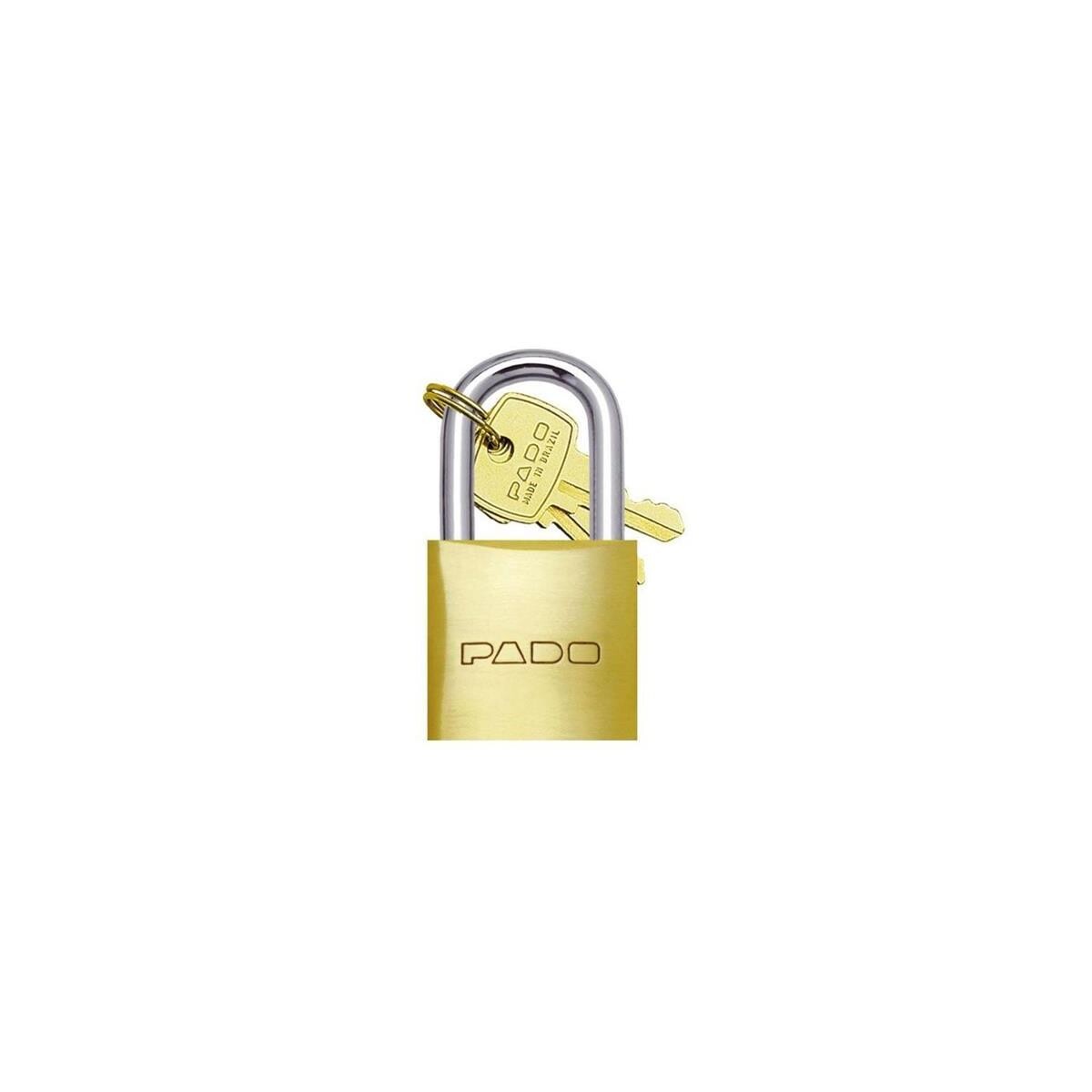 Cadeado de Segurança Pado 35mm Latão | Proteção Confiável