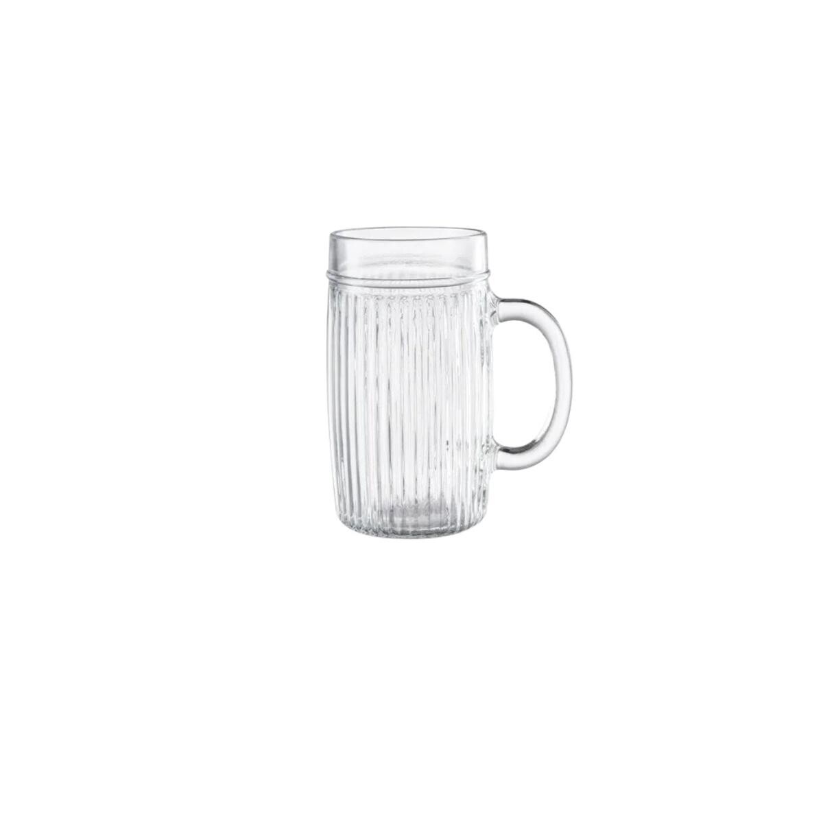 Caneca de Chopp Riviera Vidro 490ml Allmix - Durabilidade Garantida