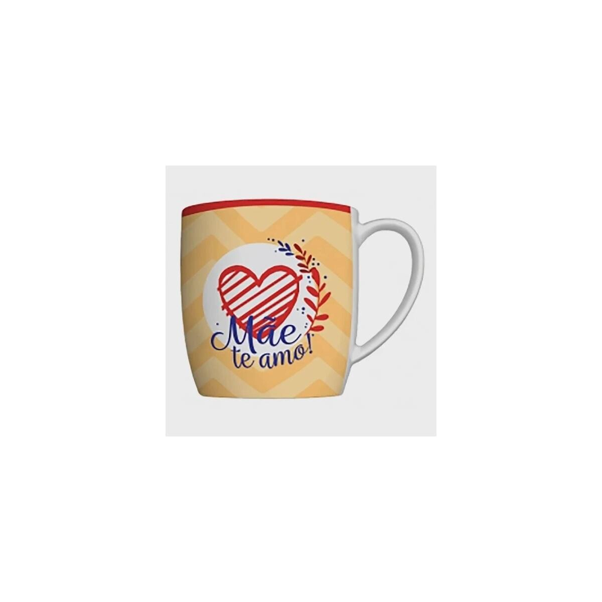 Caneca de Porcelana Allmix Mãe 360ml