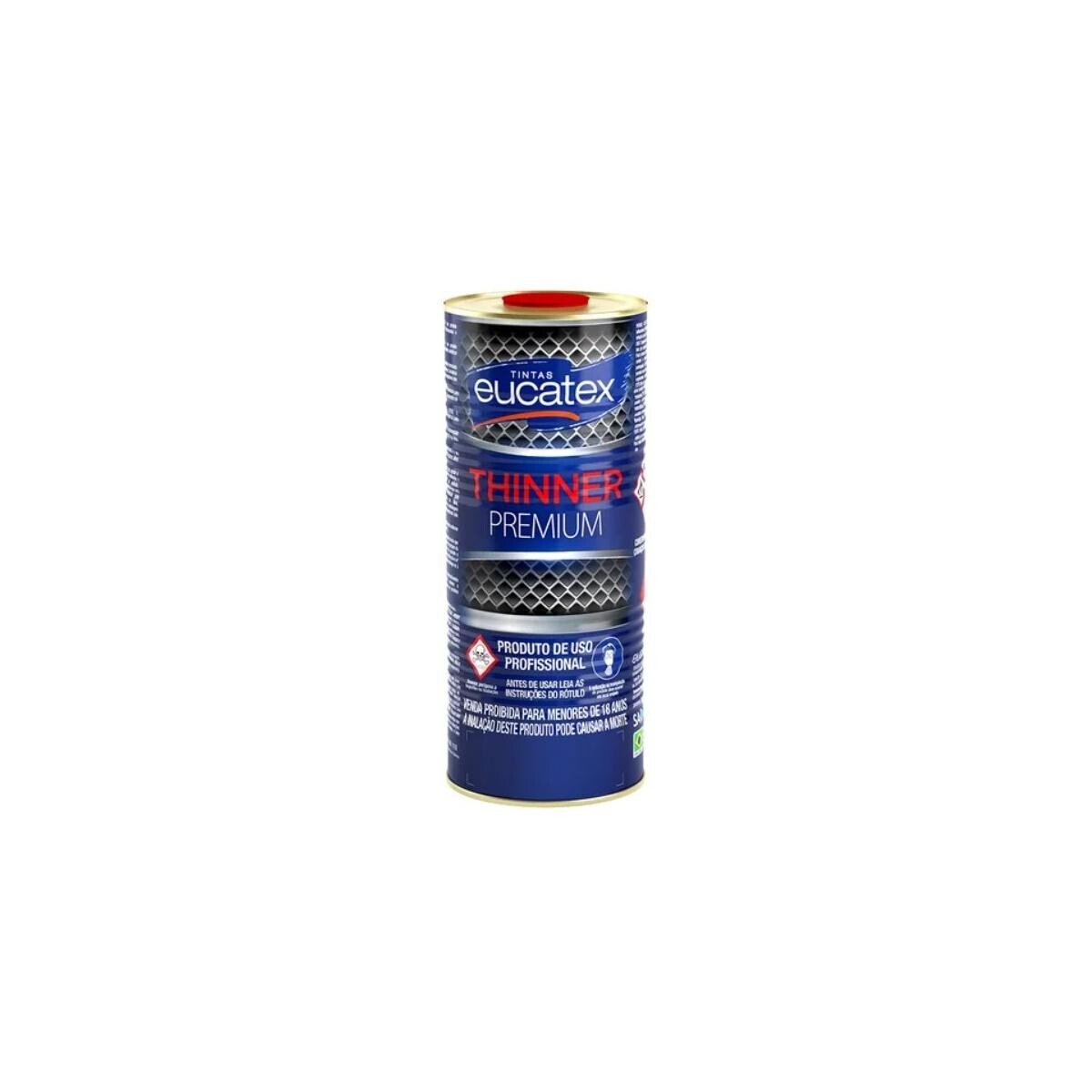 Thinner Eucatex 0,9l Diluente de Alta Performance para Pintura