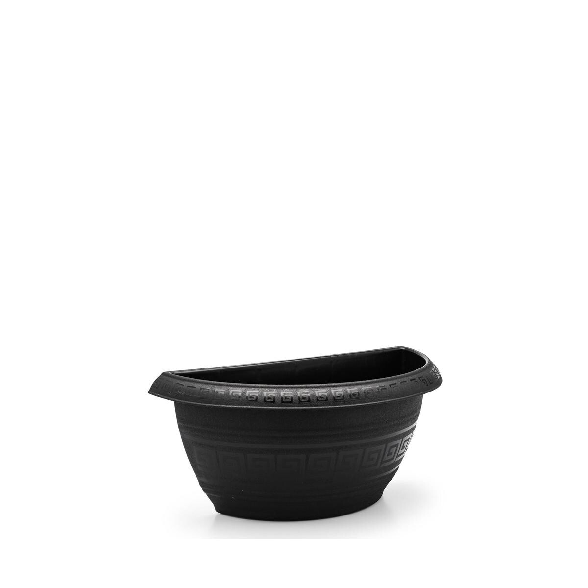 Vaso de Parede Suspenso 3,3 Litros Preto - Alta Resistência