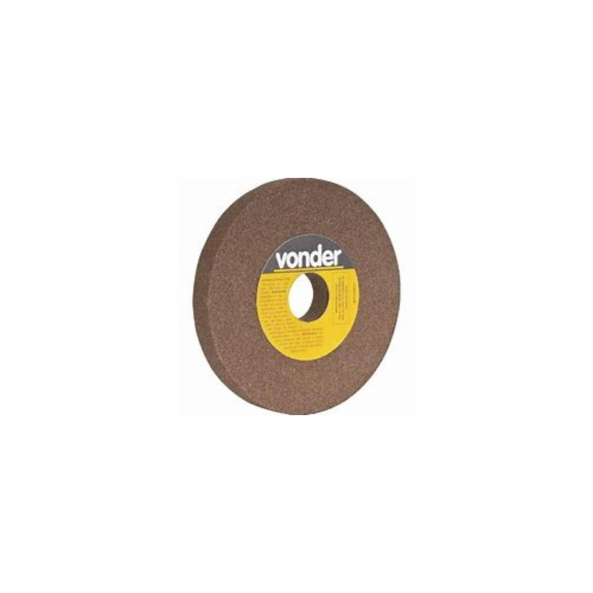 Rebolo Reto 6x3/4" Fino Vonder para Afiação e Desbaste