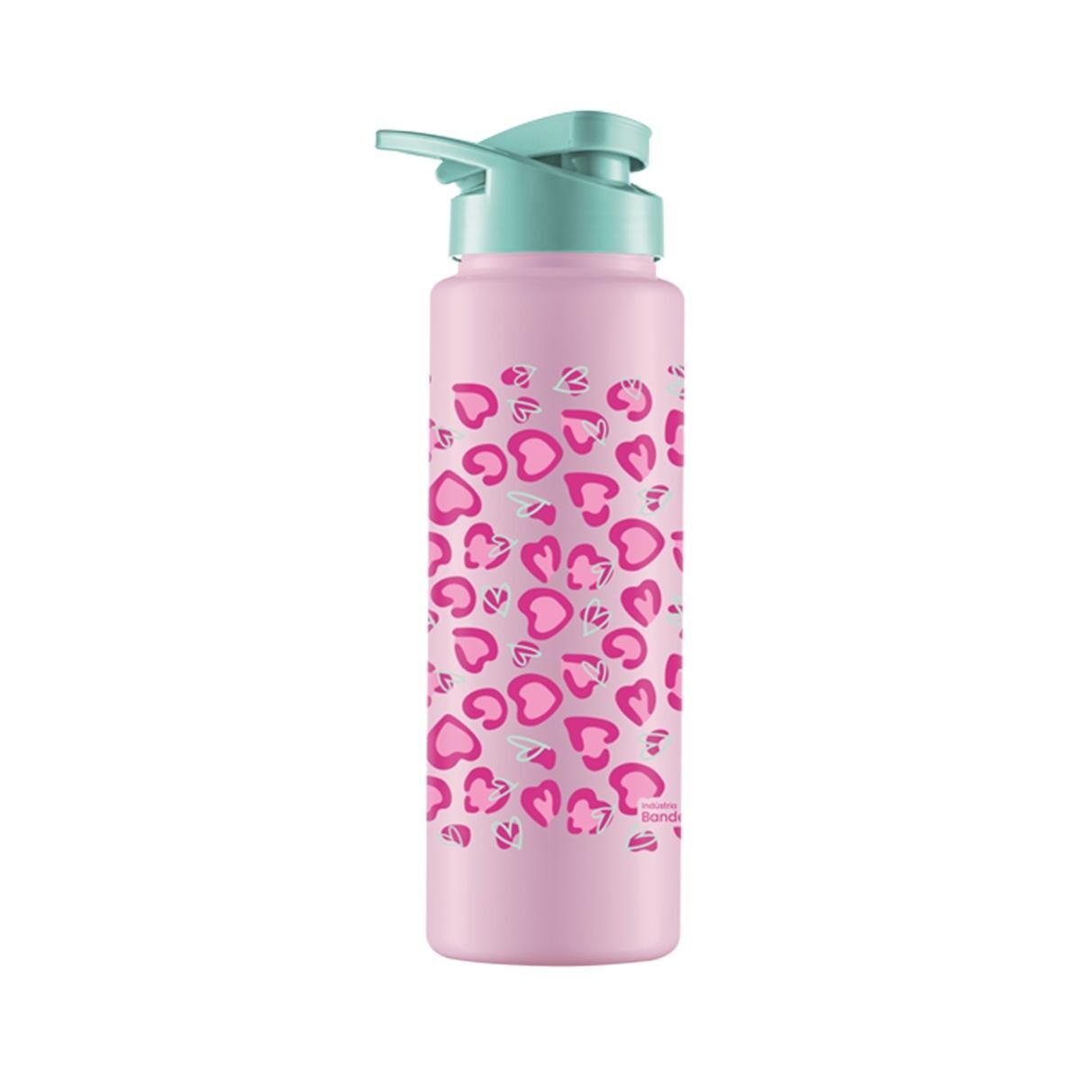 Garrafa água Homem Mulher Livre de Bpa 750ml Donnut Cor Cora