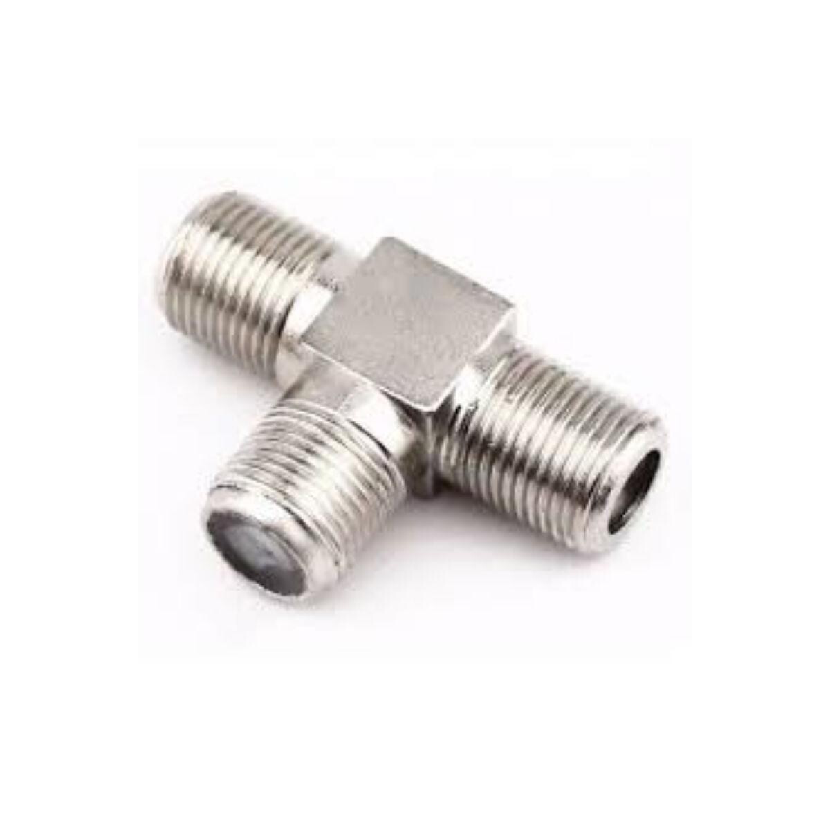 Conector Coaxial Universal Tipo T - Alta Durabilidade