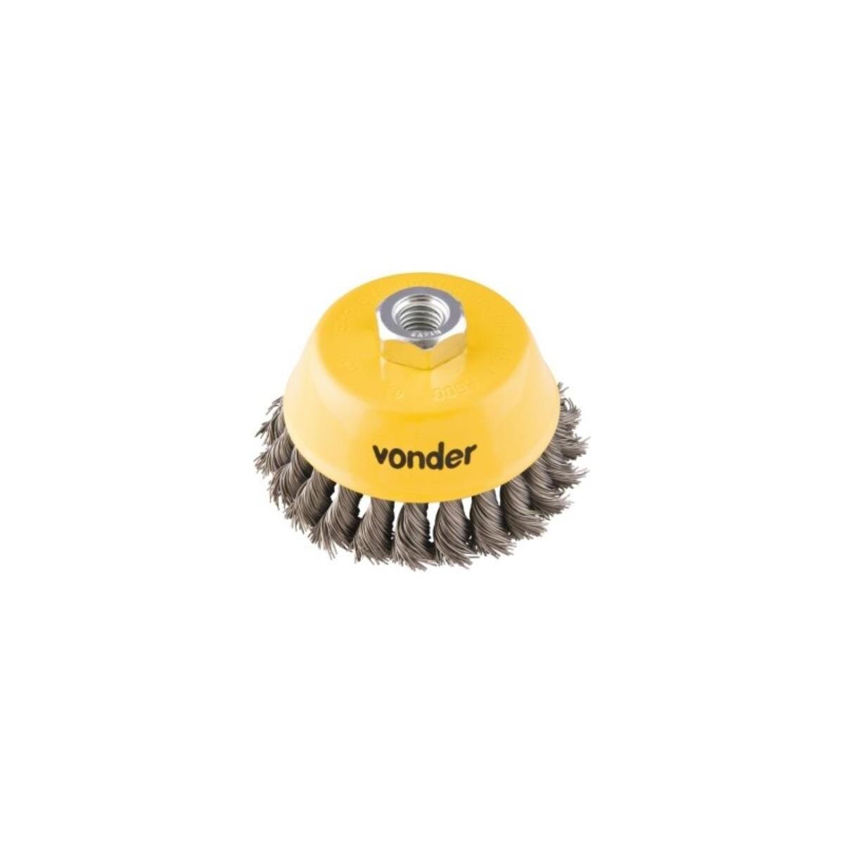 Escova Aço Copo 3 Torcida Vonder 6325030140 Esmerilhadeira