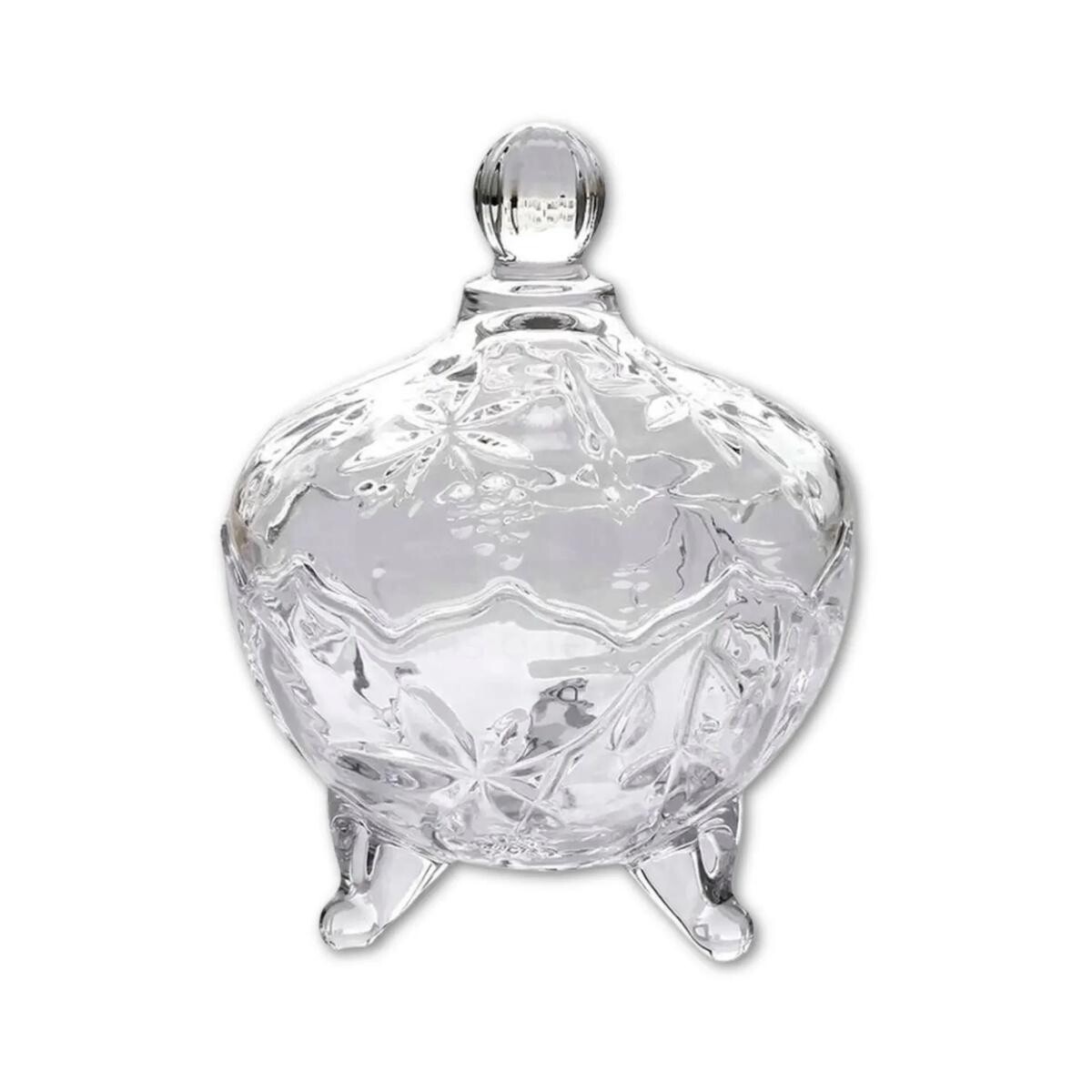 Bomboniere de Vidro Vidro Forte 560 Ml Transparente