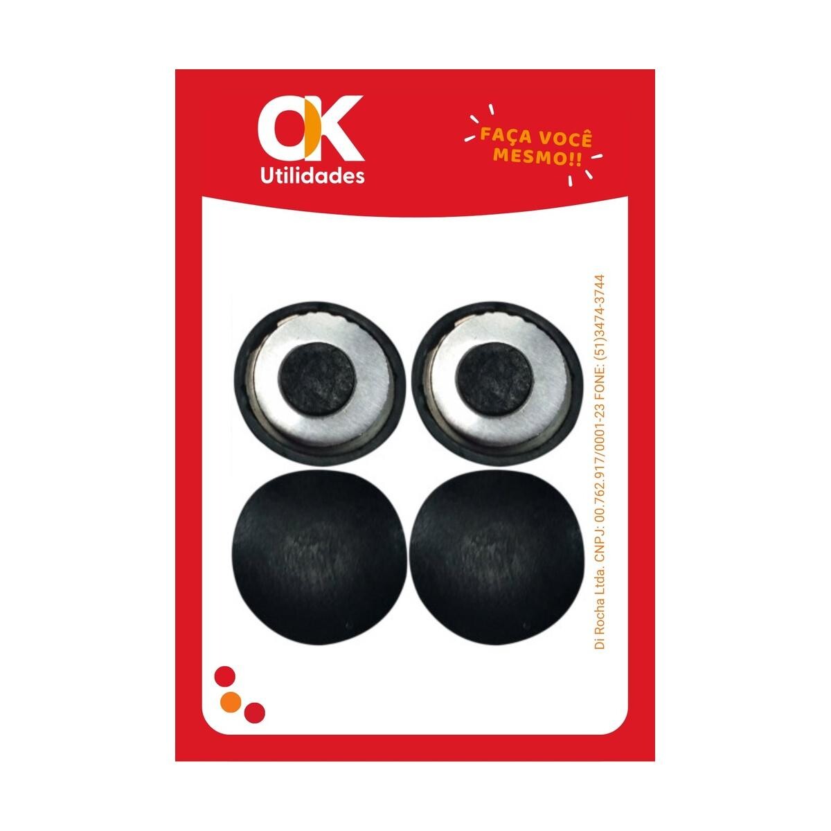 Suporte para Pé de Mesa e Cadeira Ok Utilidades 7/8 Polegadas