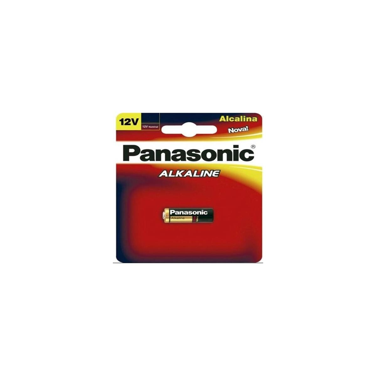 Bateria Alcalina Panasonic 12v - Unidade, Cartela com 1