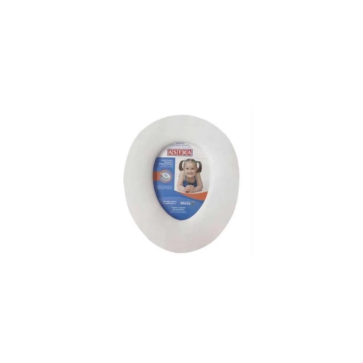 Assento Sanitário Infantil Astra Tpic*br1 Branco Confortável