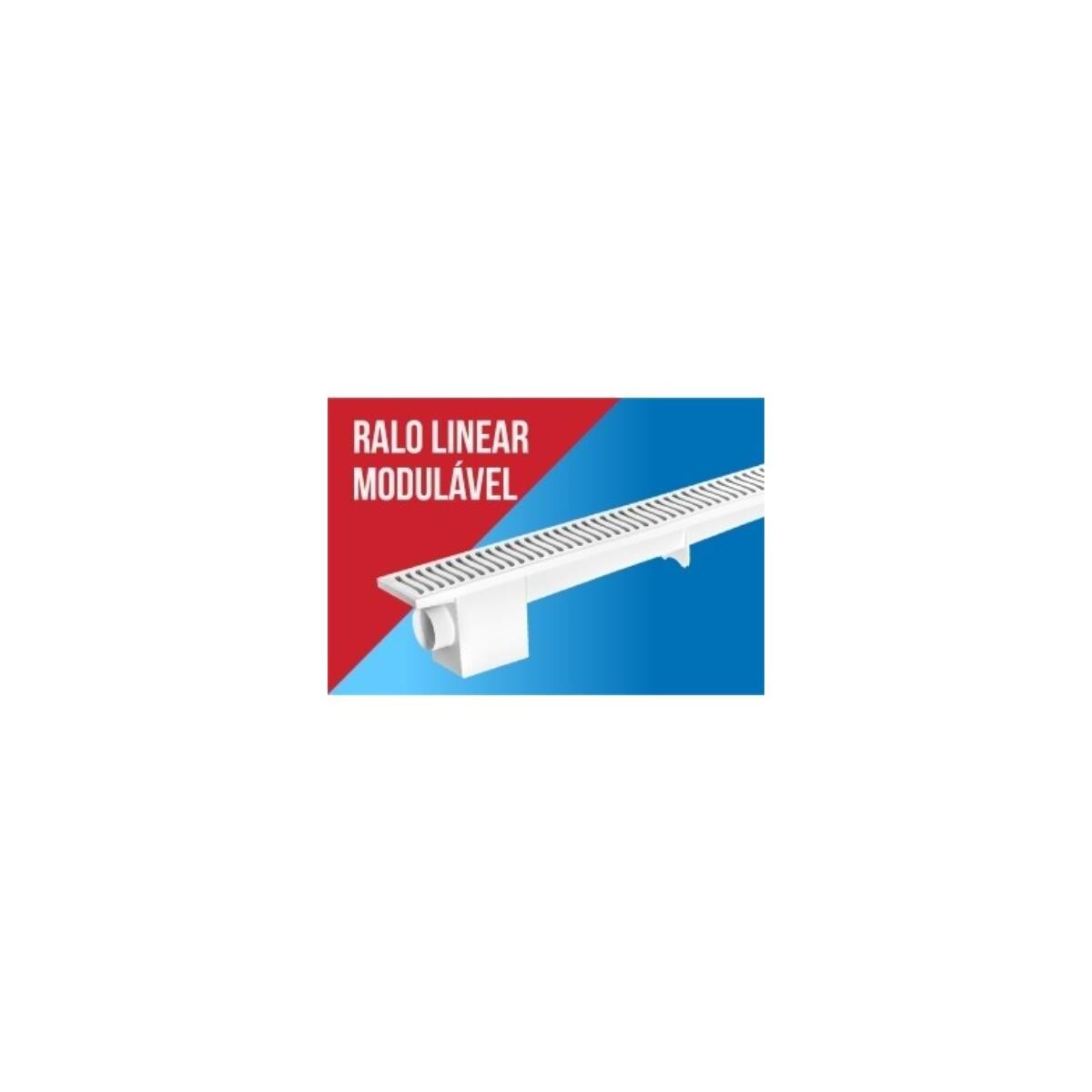 Ralo Linear Herc 50cm - Drenagem Eficiente para Banheiros e áreas