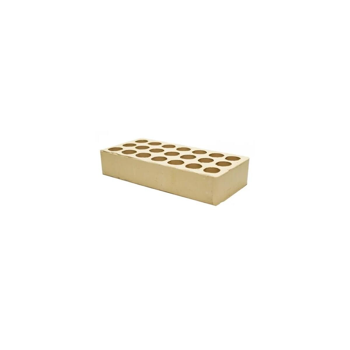 Tijolo Palha Branco 21 Furos 11,5x5,3x24cm Construção