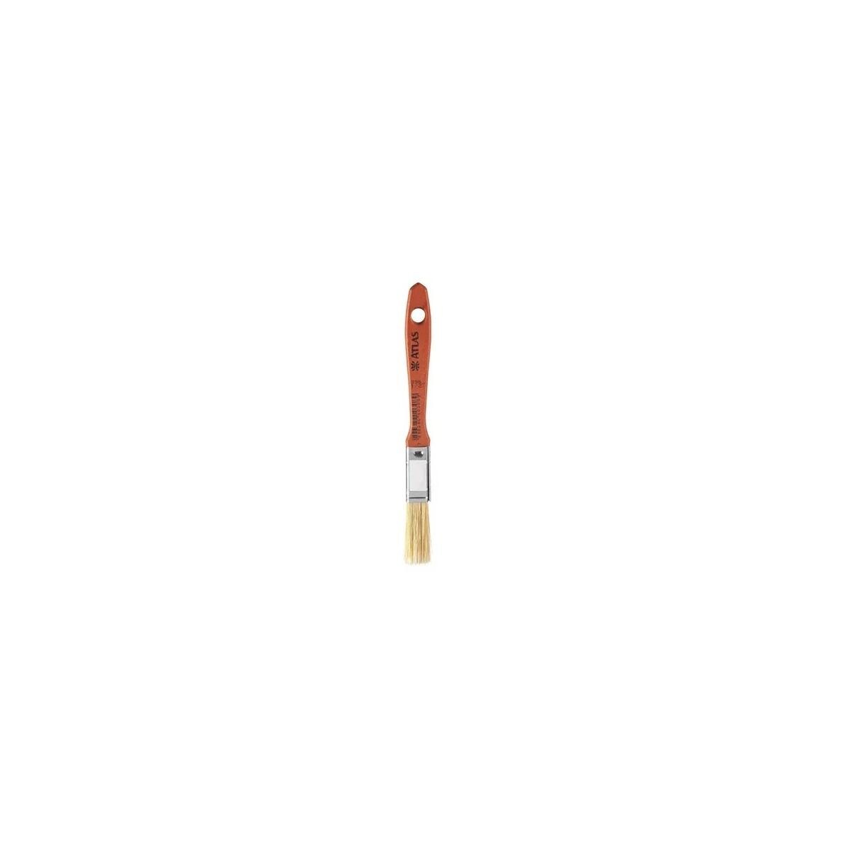 Pincel Fibra Natural para Stain e Vernizes Atlas 1/2 Polegada