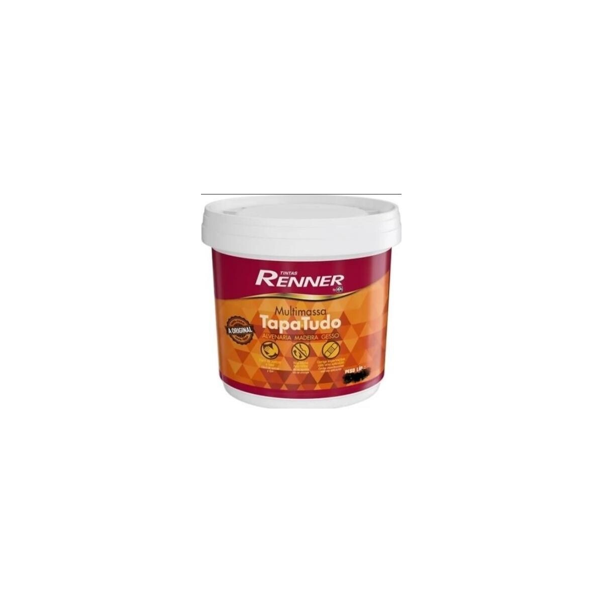 Multimassa Tapa Tudo Branca 90g - Renner para Reparos Rápidos