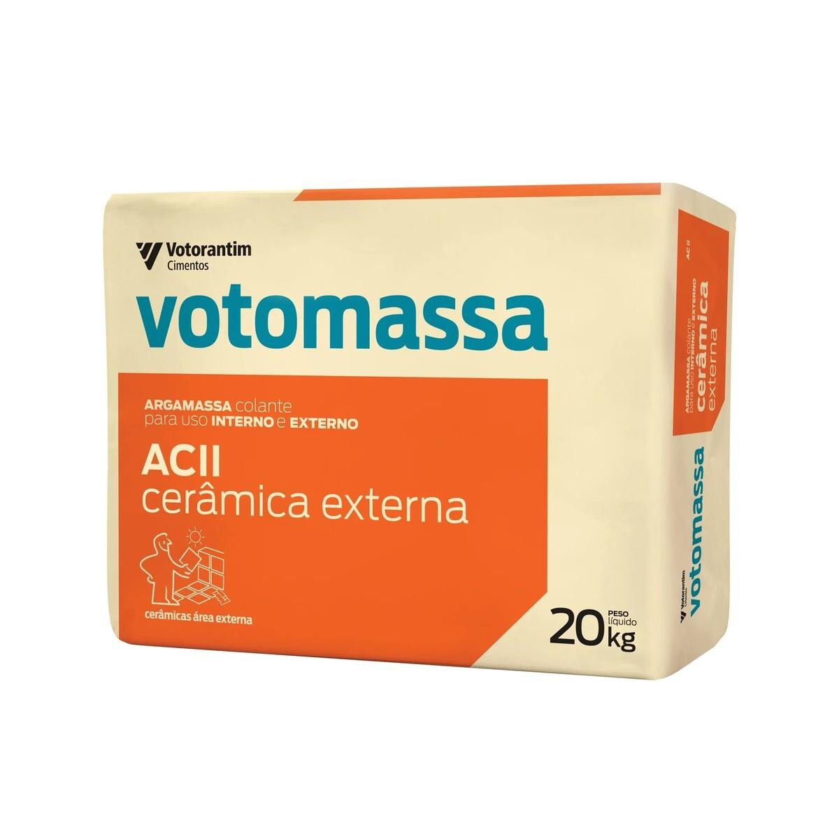 Argamassa Votomassa Acii 20kg Ext/int - Cerâmica e Porcelanato