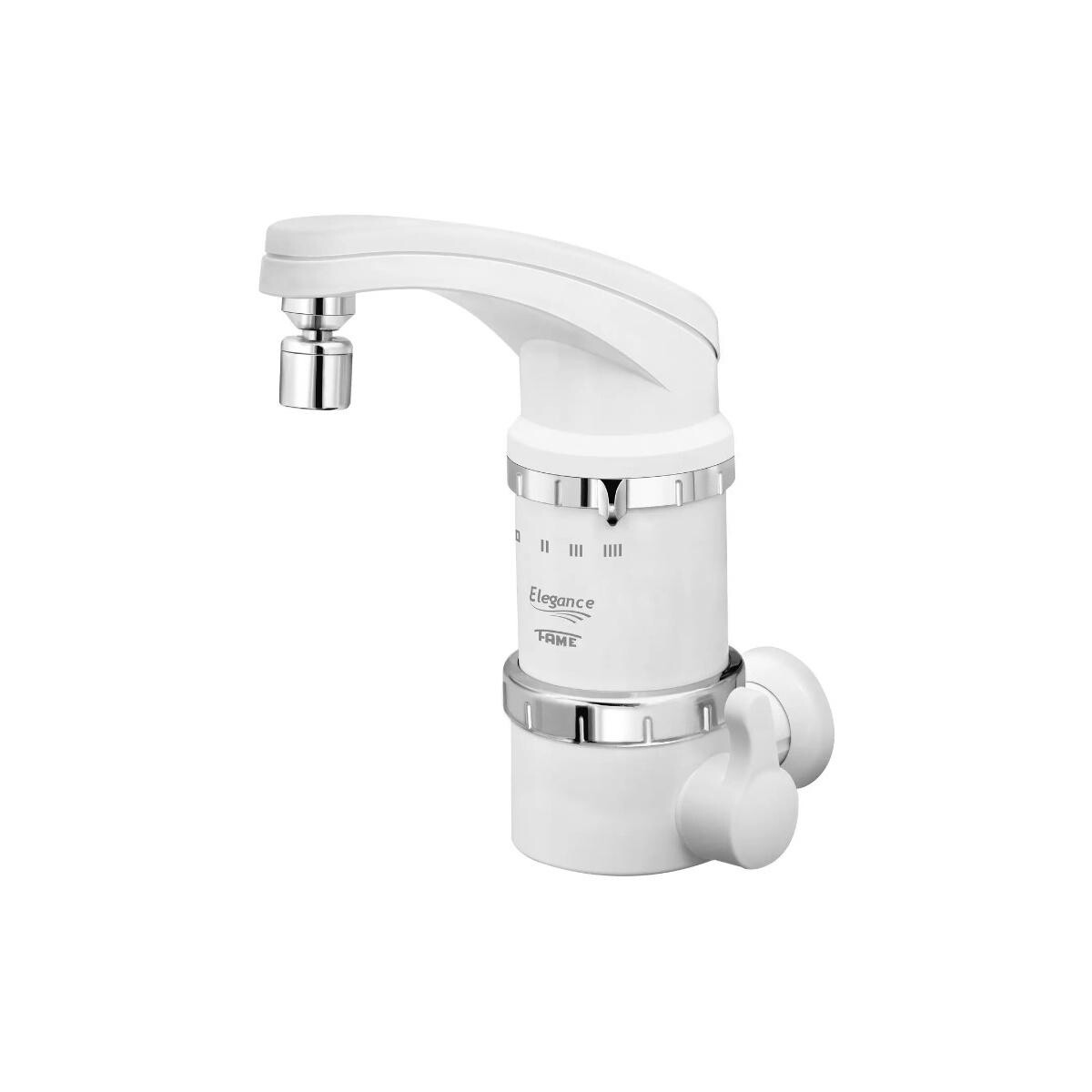 Torneira Elétrica Fame 4t Elegance Branca Parede 5400w