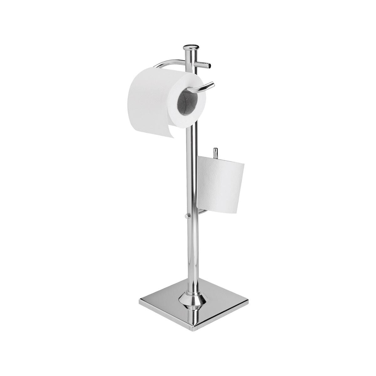Papeleiro Vertical Jackwal Base Quadrada com Reserva Standart