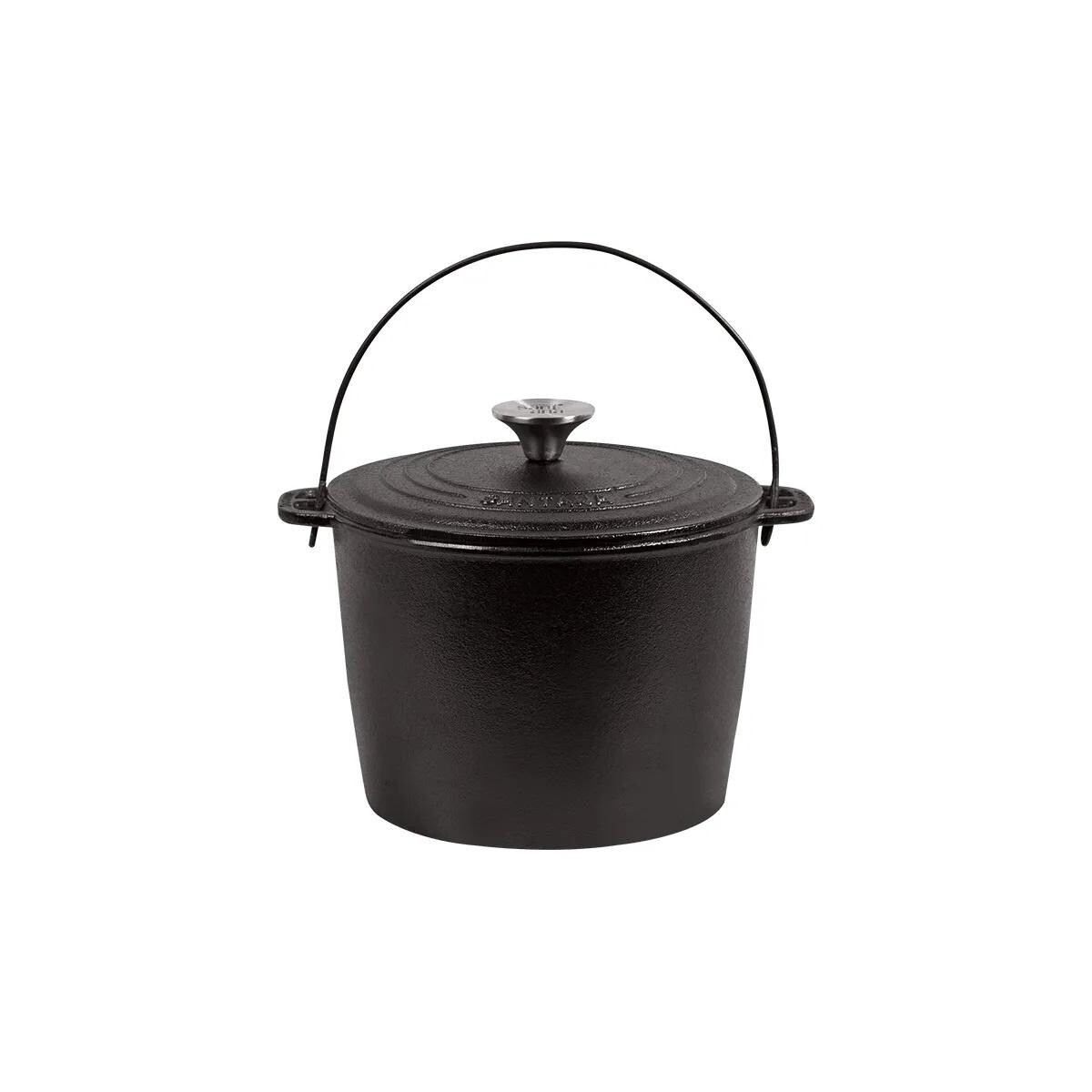 Caldeirão Ferro Fundido 18cm com Tampa Liga 25