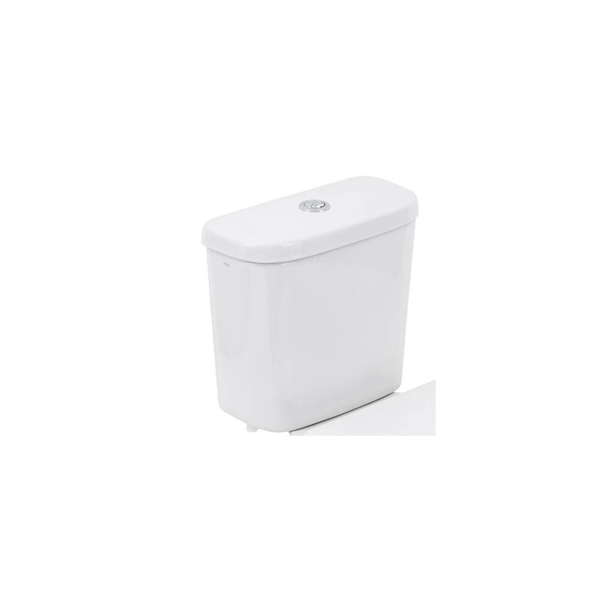 Caixa Acoplada Fiori Ignis Dual Flush Branco | Abnt