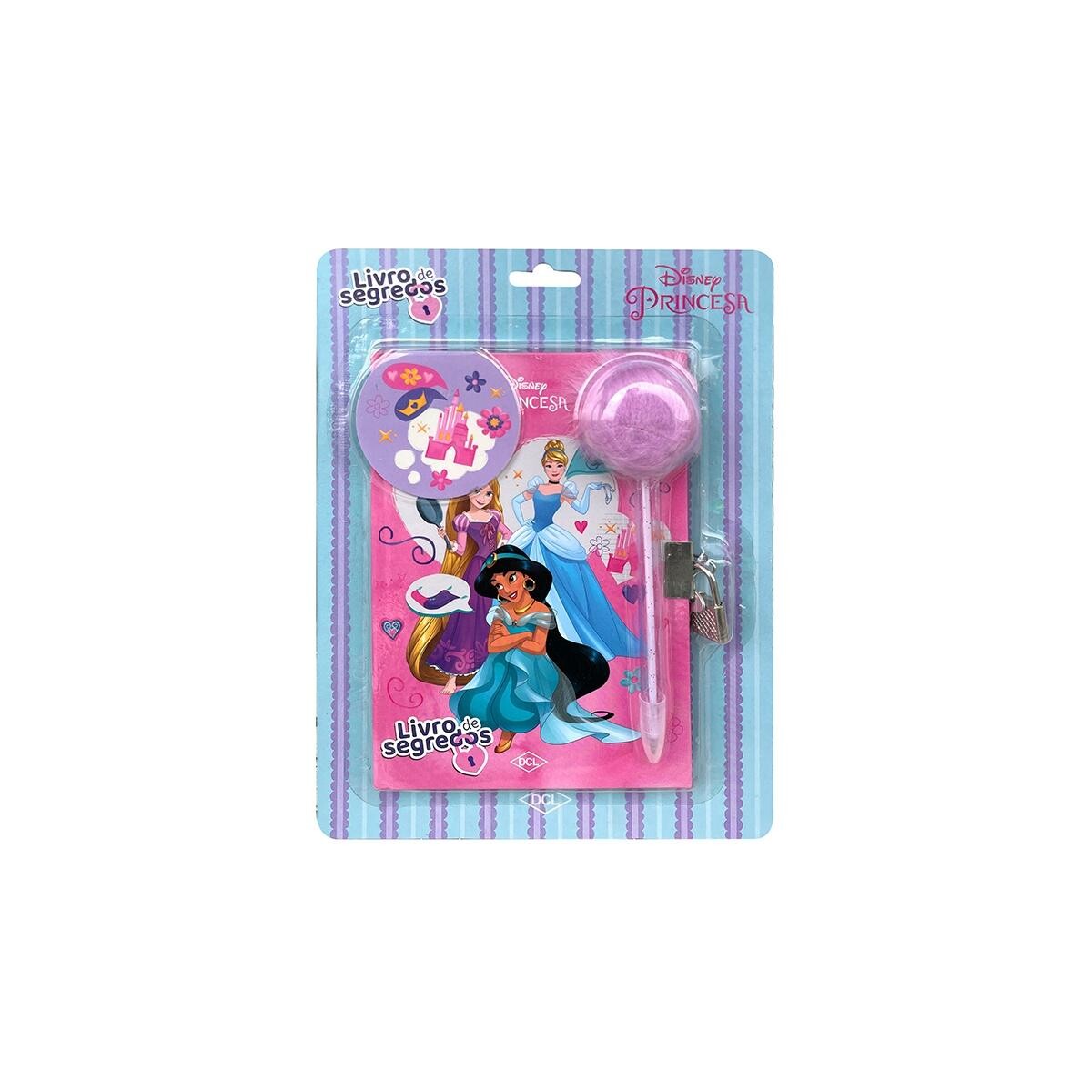 Diário Livro de Segredos Princesas Disney Dcl
