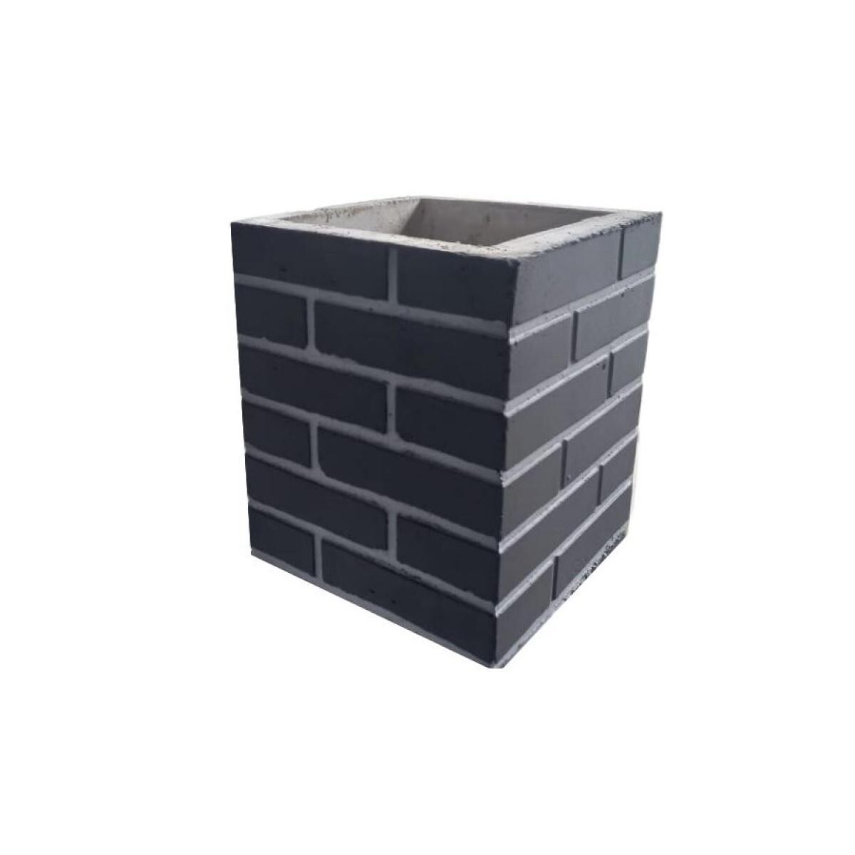 Duto Tijolinho 30x30x35 Preto Laurin Do's para Construção