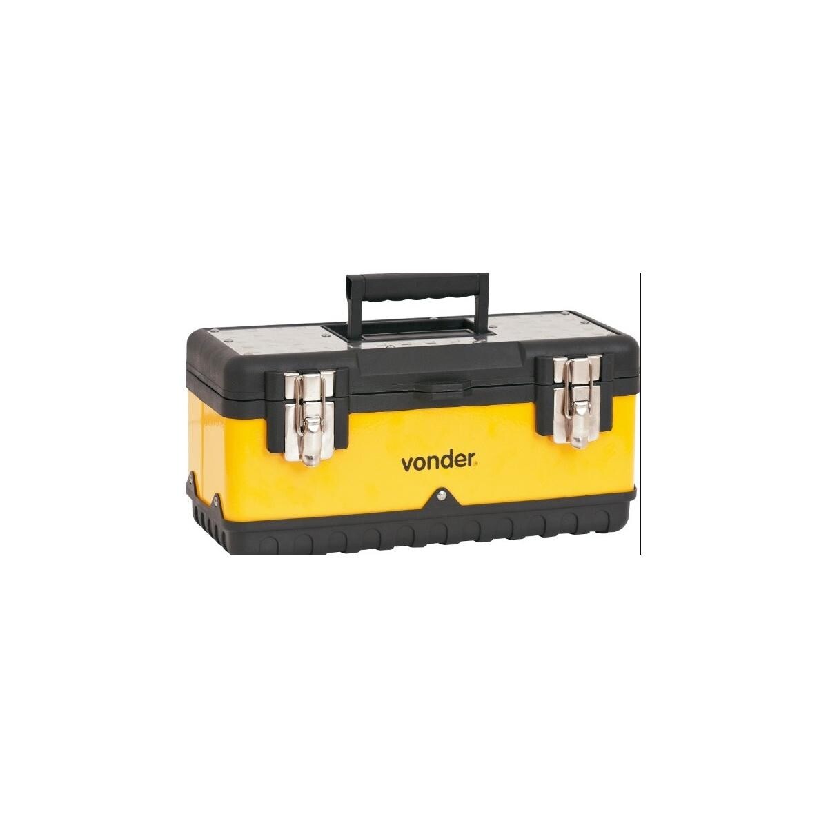 Caixa P/ferramenta Metal 38x16x18 Vonder