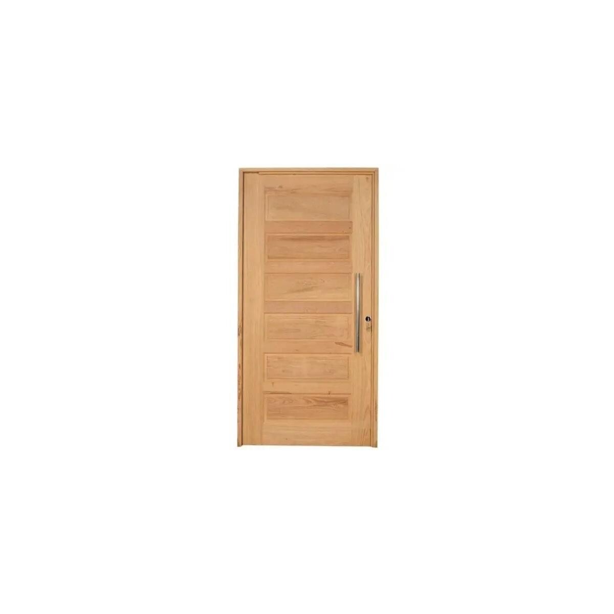 Porta Eucalipto P28 Paris Esel 94x213cm com Puxador Esquerdo