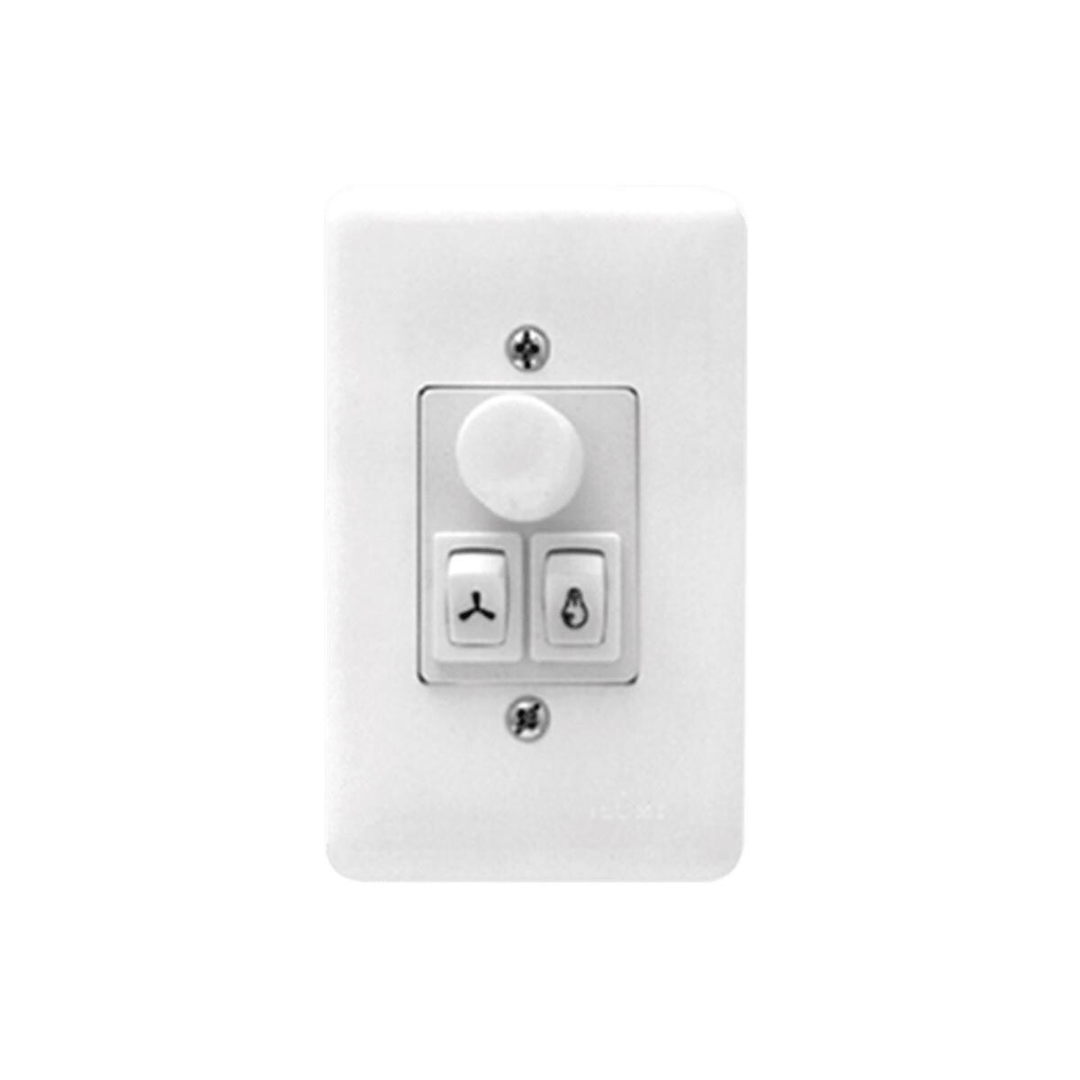 Controle Ventilador de Teto com Lâmpada Ilumi Universal Bivolt
