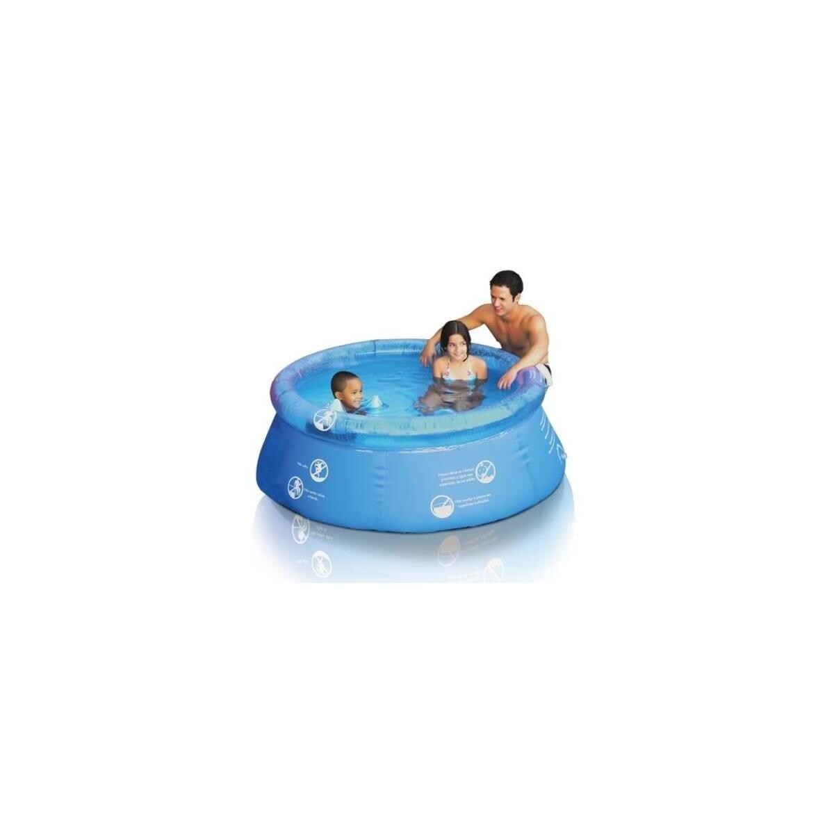 Piscina Splash Fun Mor 1.400 Litros - Durabilidade e Fácil Montagem