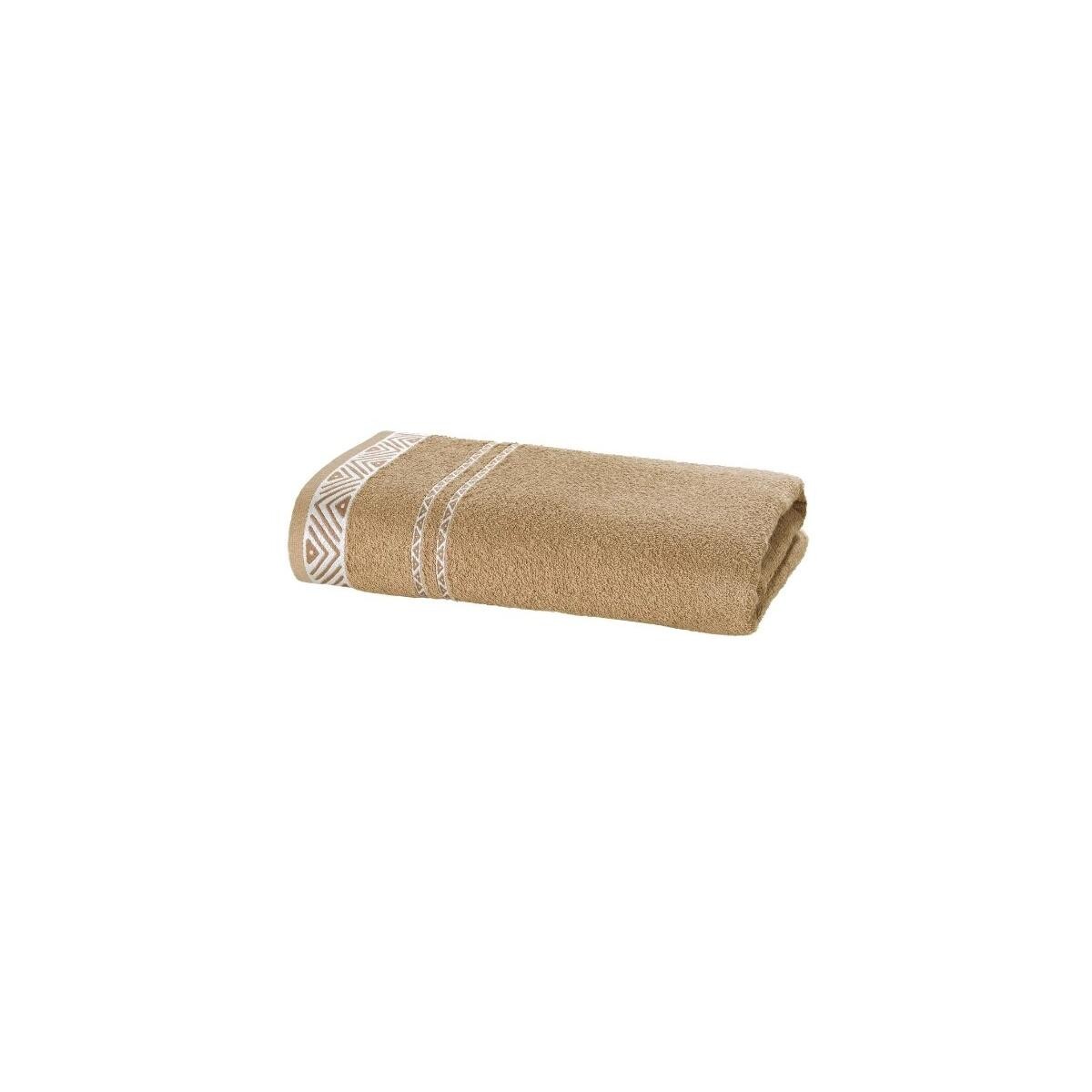 Toalha de Banho Jacquard Premium 70x1,40m Castanho Dohler