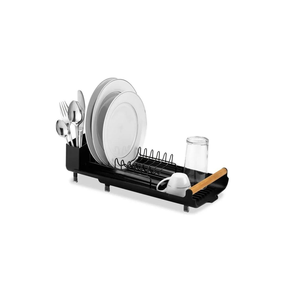 Escorredor Extensível Eco Design Black Ajustável