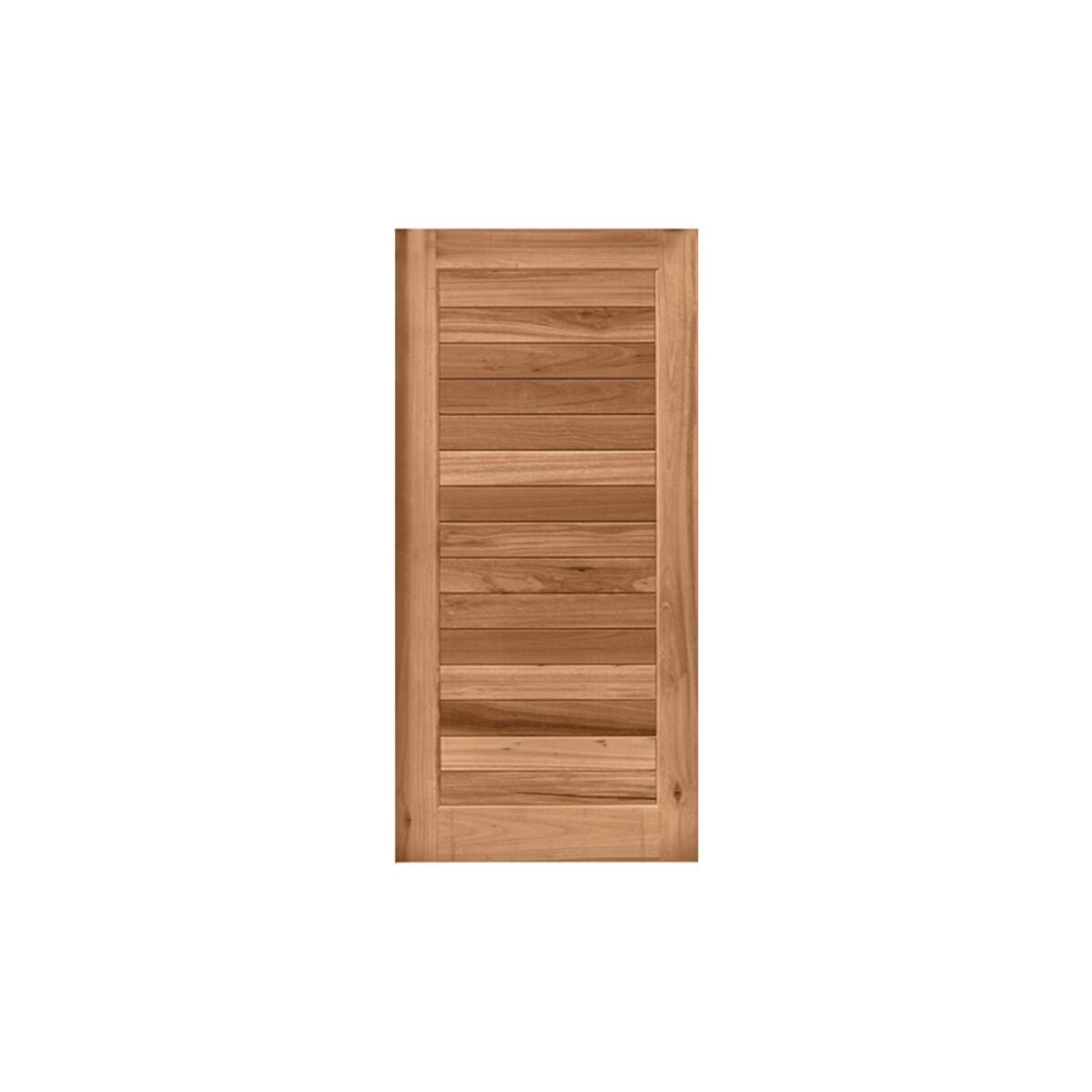 Porta Eucalipto Esel P31 Travessa Giro 84x213x9cm Lado Esquerdo