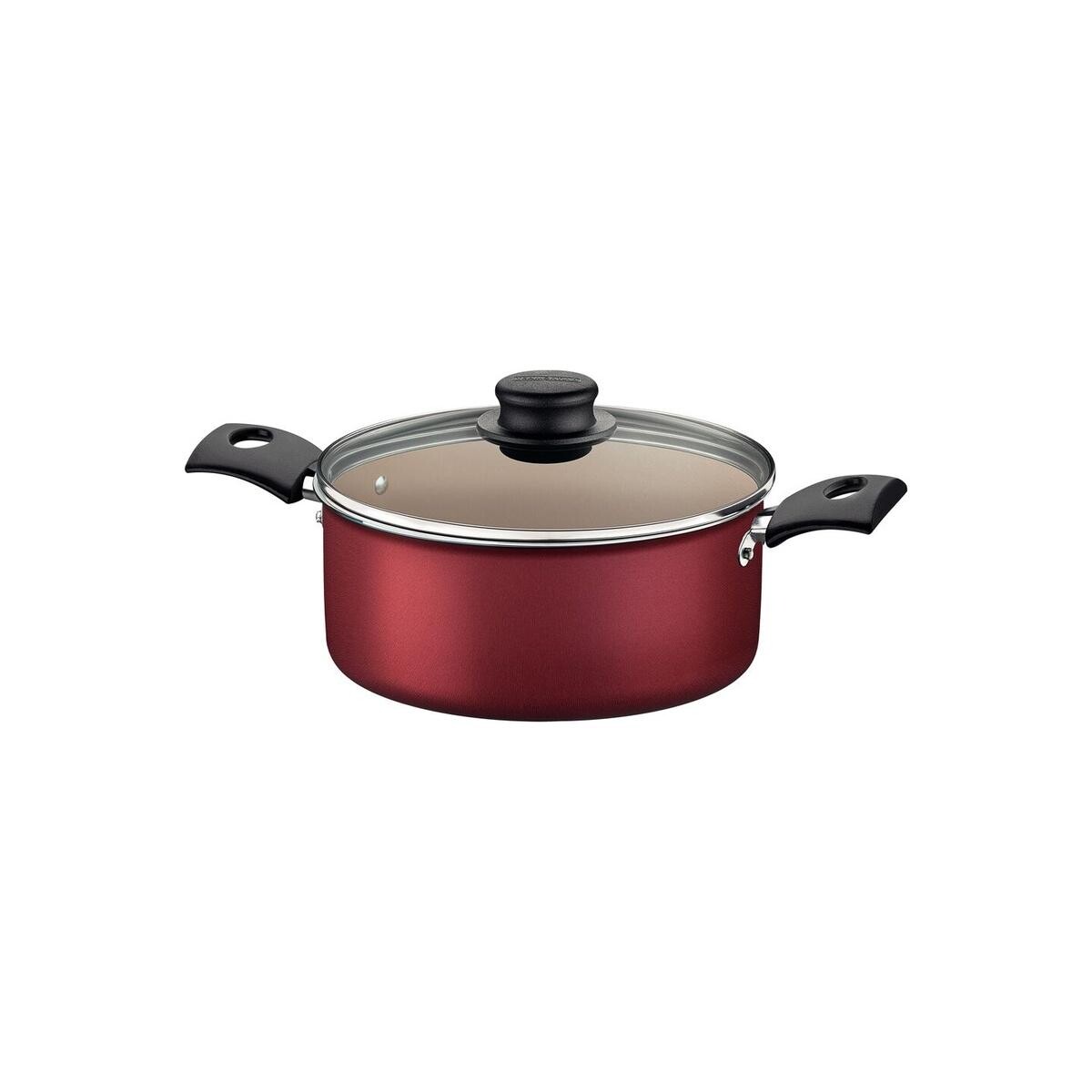 Caçarola Antiaderente Turim Tramontina Vermelha 2,8l